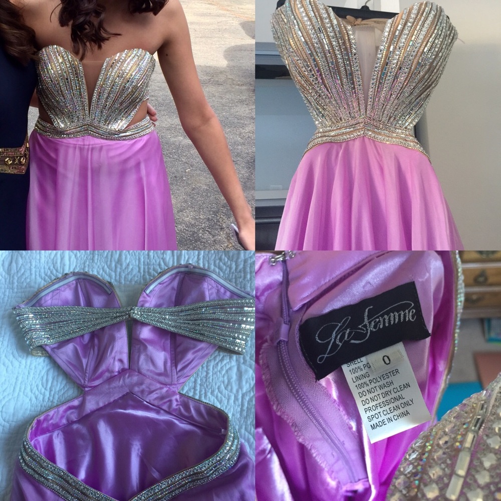 Lavender - Prom Dress - Amazing Bling