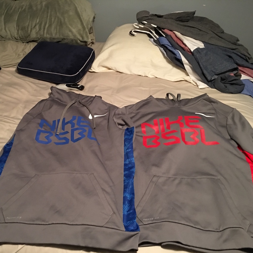 Nike baseball sweatshirts