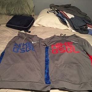 Nike baseball sweatshirts