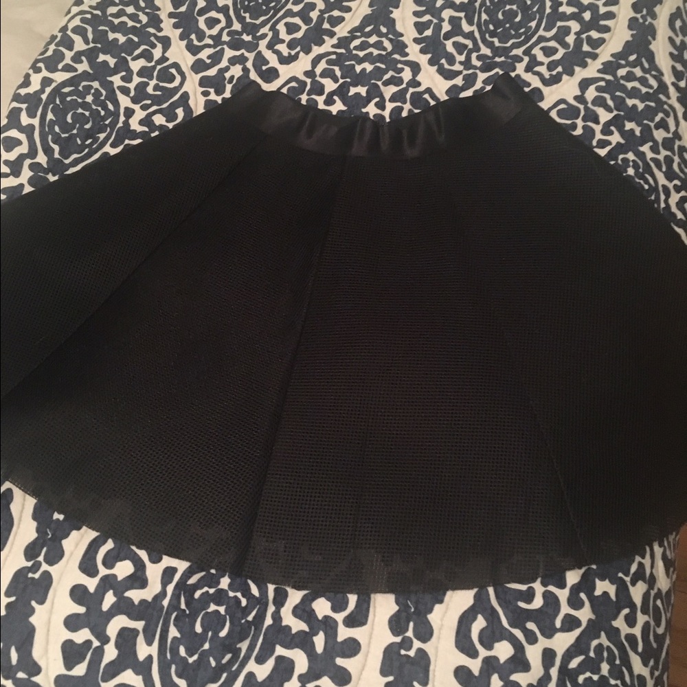 Black skirt