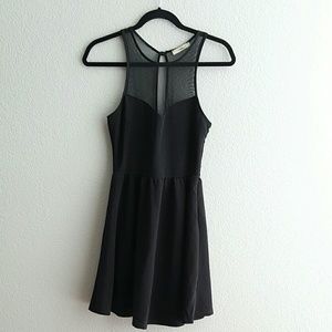 American Apparel Mesh Sweetheart Neck Dress