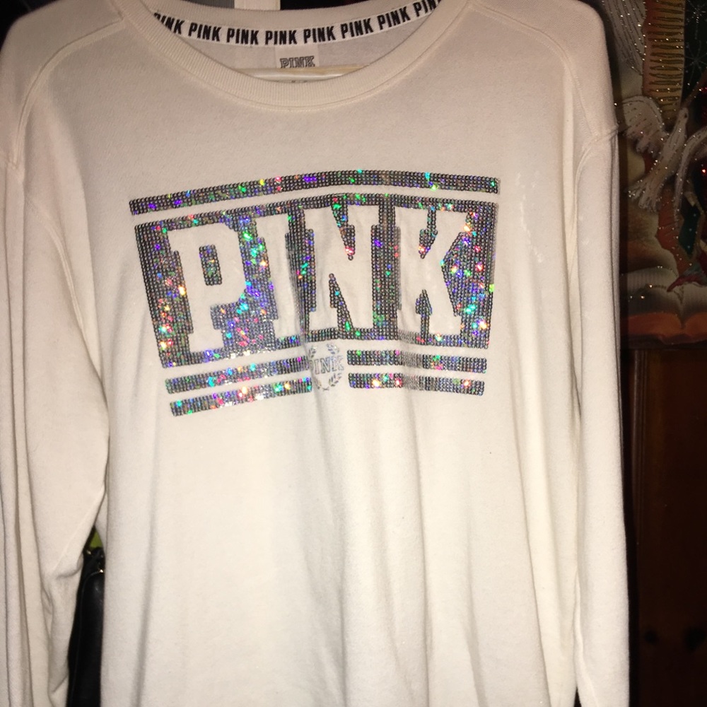 PINK bling sweater
