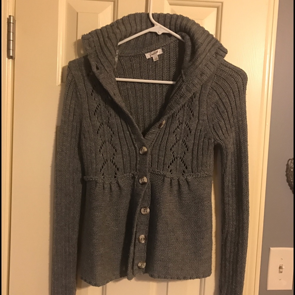 Gray sweater