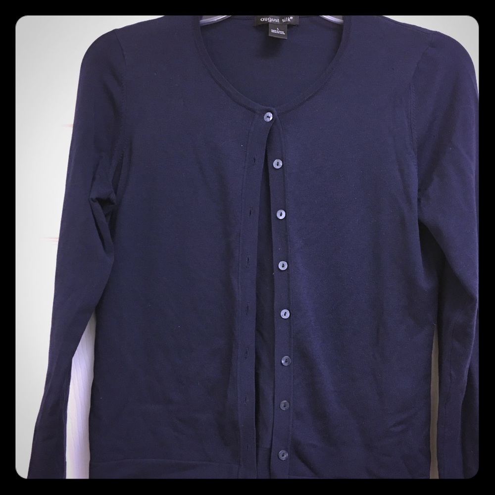 Navy Cardigan