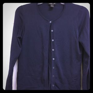 Navy Cardigan