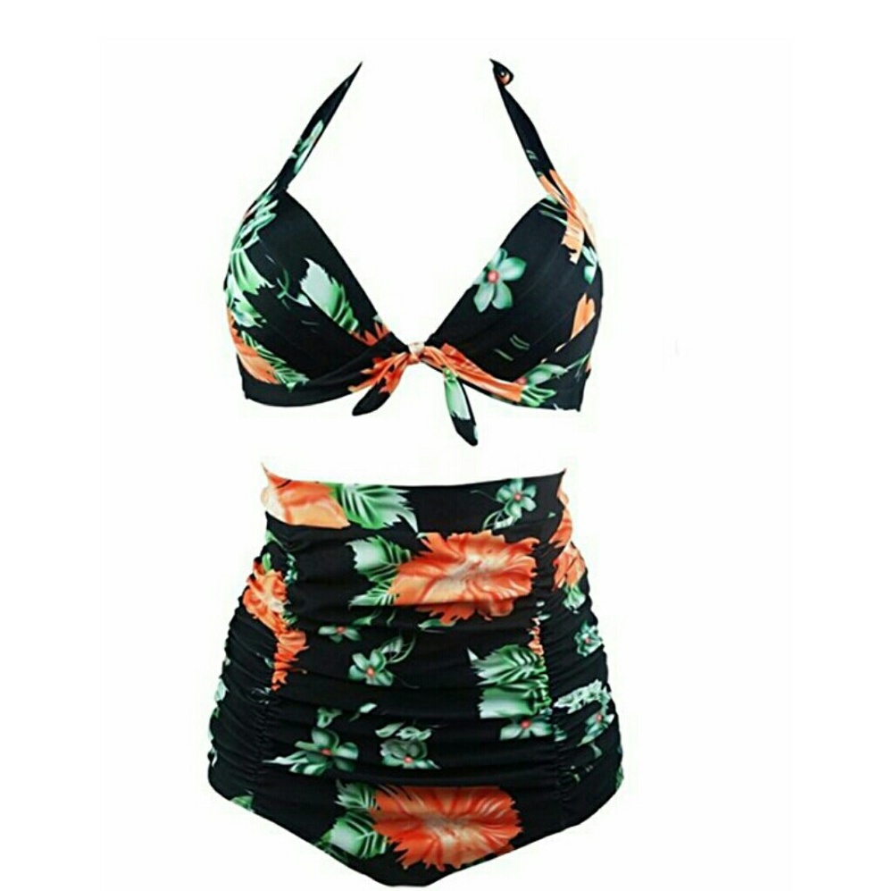 High waisted bikini