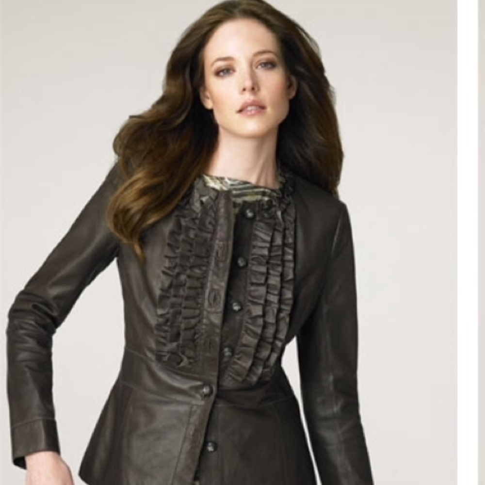 Tory Burch Annabel leather coat