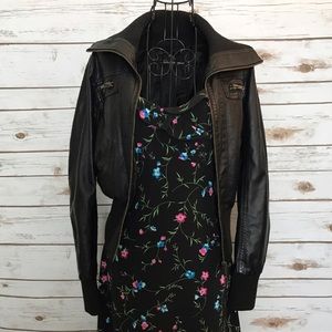 Faux leather moto jacket Faux leather moto jacket