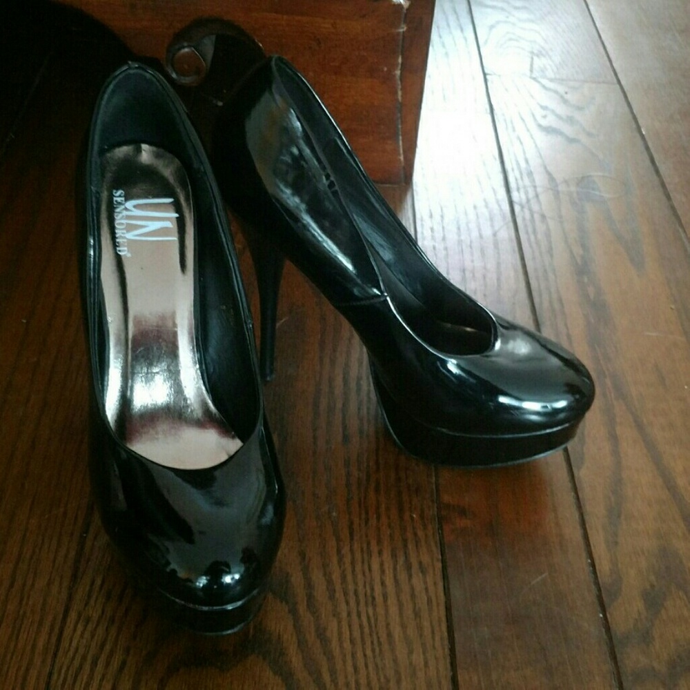 Black heels