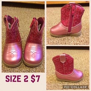 Pink Cowgirl Boots