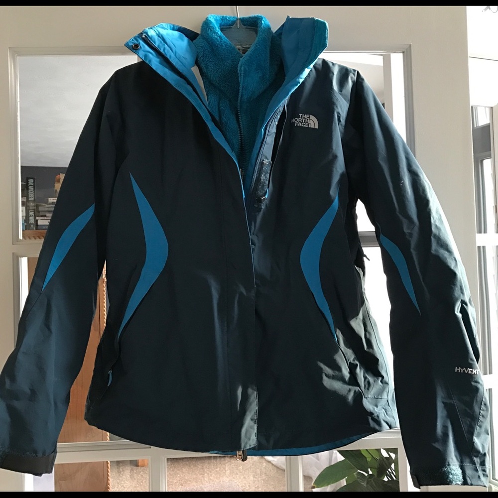 NORTH FACE HyVent coat
