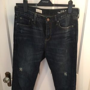 Boyfriend distressed Gap jeans