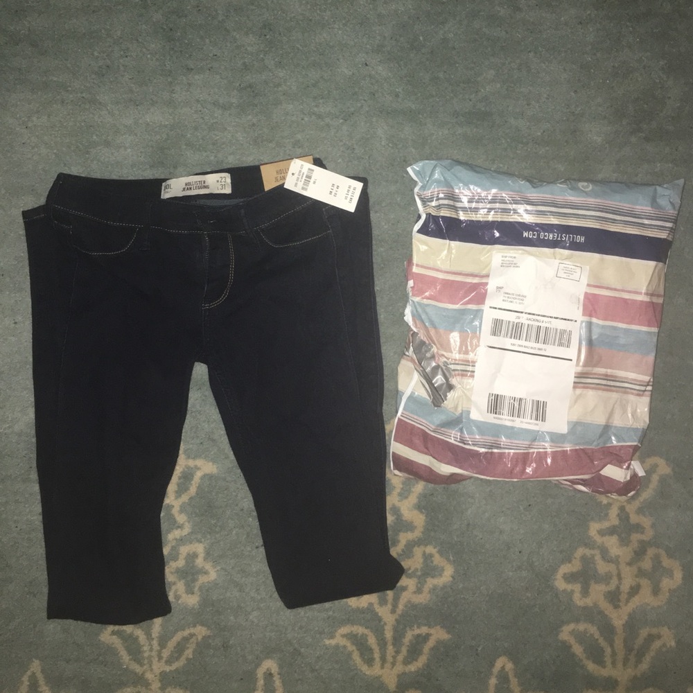 Brand New with Tags Hollister Jean Legging