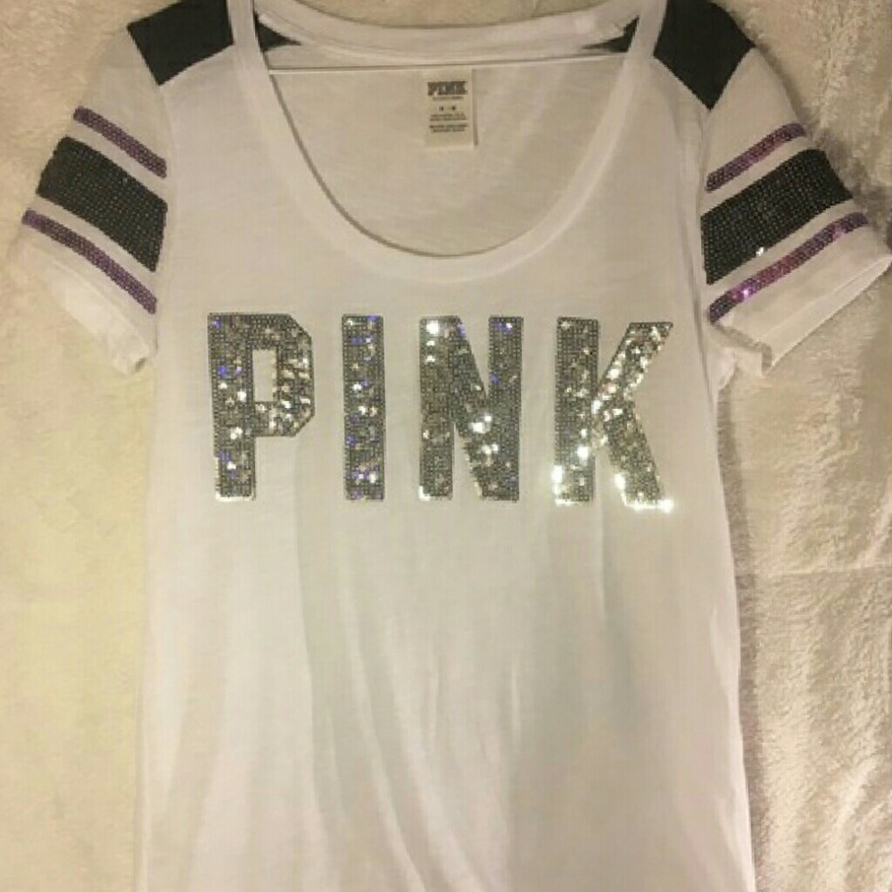 Pink Victoria Secret Bling Tshirt