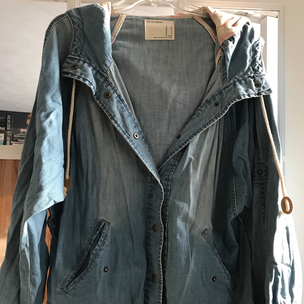 Life In Progress denim jacket