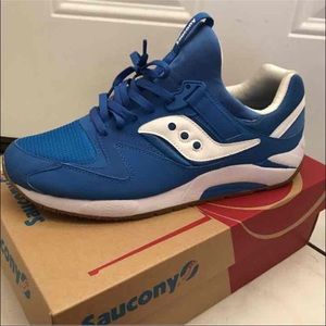 Saucony Grid 9000 Blue/White 8/10