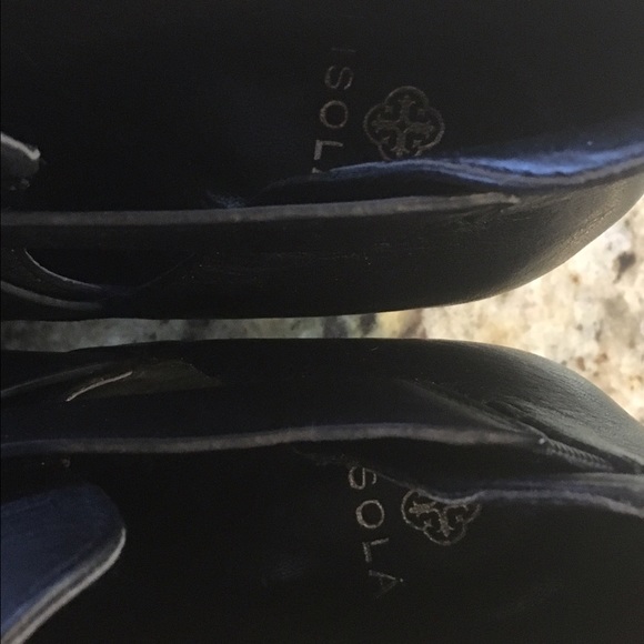 EEEUC Isola Ladora Split Shank Black Booties 9.5 - Picture 5 of 5