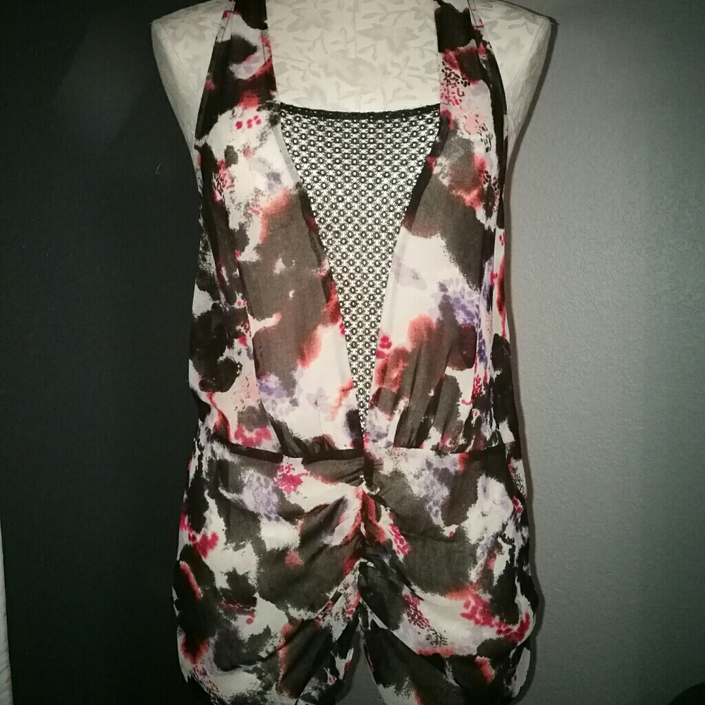 Sheer tunic