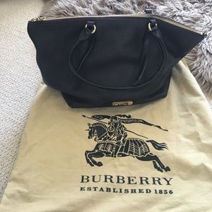 Authentic Burberry Handbag + dust cover