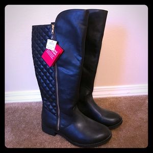 Dorisflex Quilted back tall boots