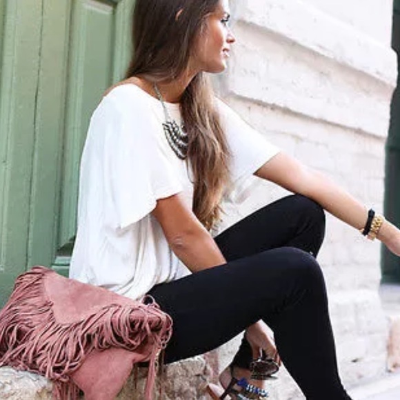 WHITE Drape Top - Picture 3 of 4