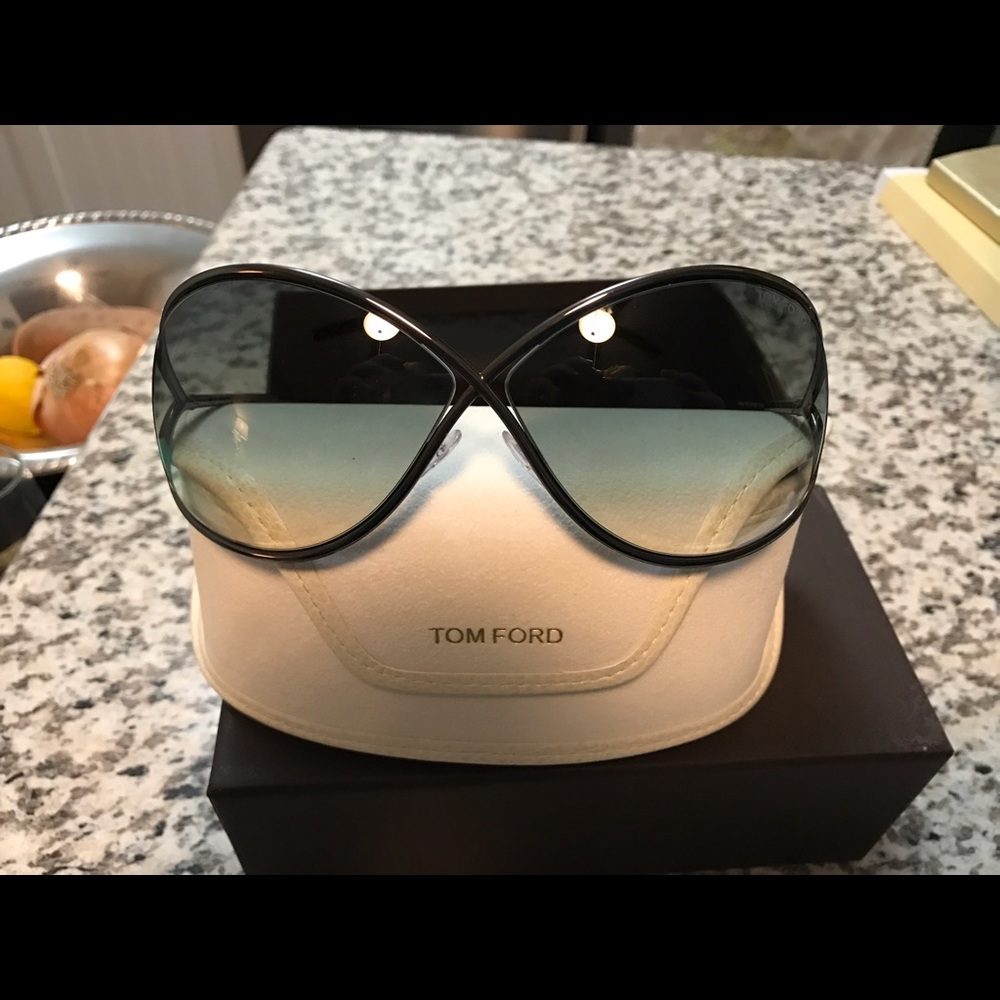 Tom Ford Miranda Sunglasses in Gunmetal