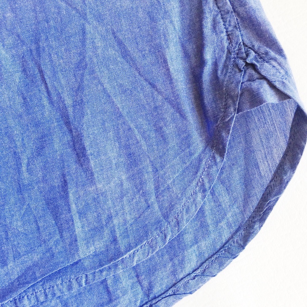 J. Crew Button Down Oxford Top - Picture 4 of 5