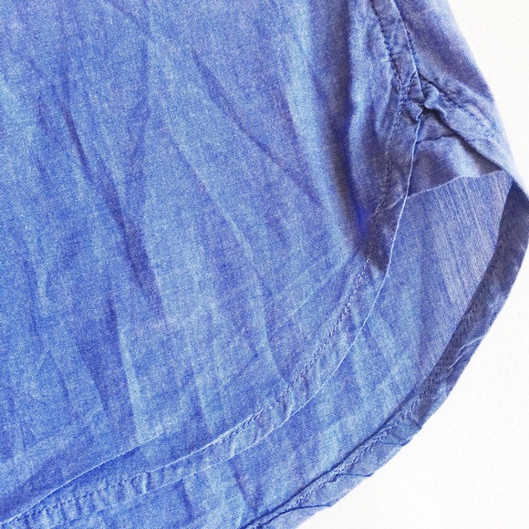 J. Crew Button Down Oxford Top - Picture 4 of 5