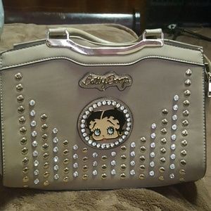 Beety boop rhinestone purse