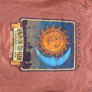 Kappa delta comfort colors tshirt