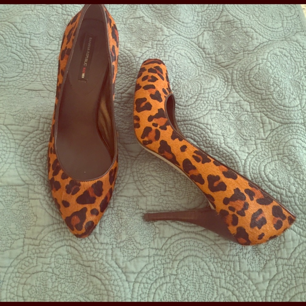 MAD MEN Collection leopard Real hair in hide