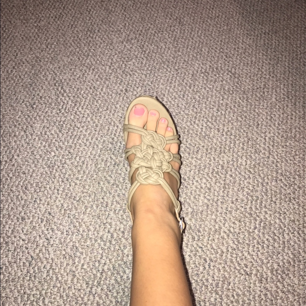 Tan wedges
