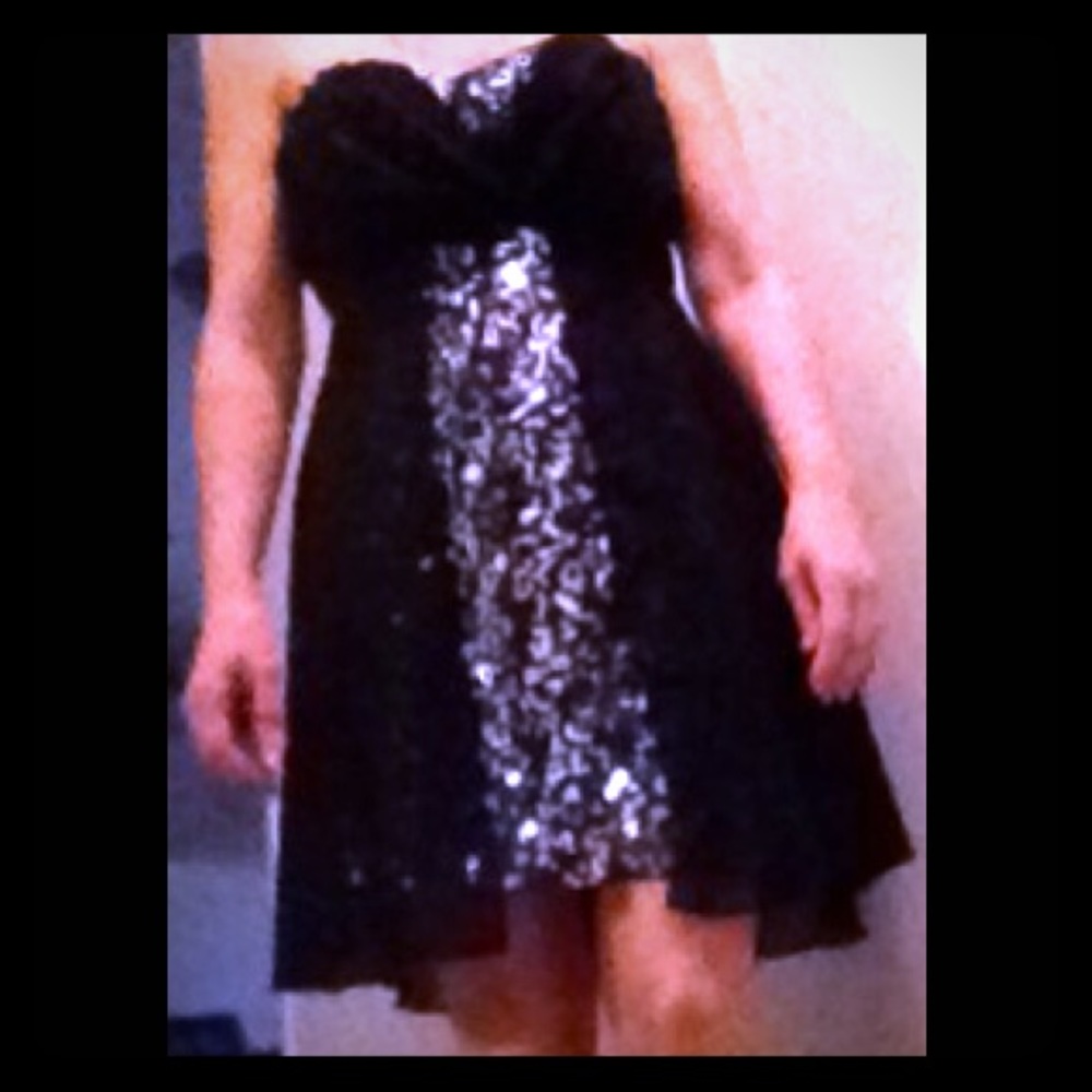 Formal dress above knee