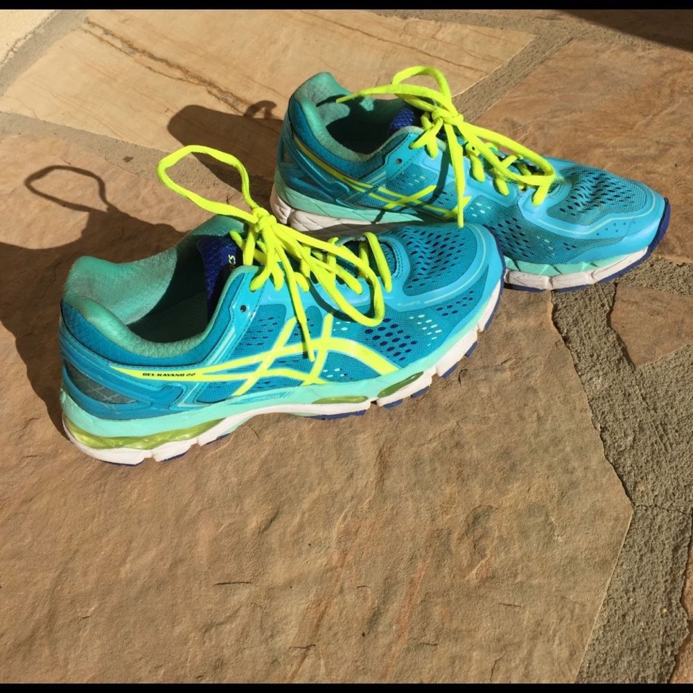 Blue asics