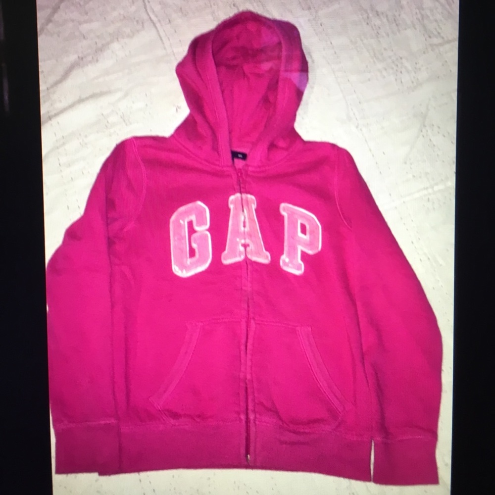 Girls size 8 GAP zip up