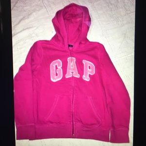 Girls size 8 GAP zip up