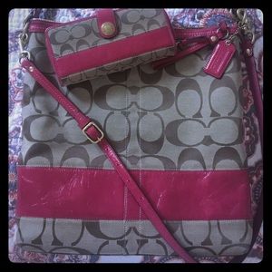 FLASH SALE Coach wallet AND purse 💕