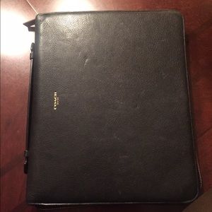 Coach portfolio folder