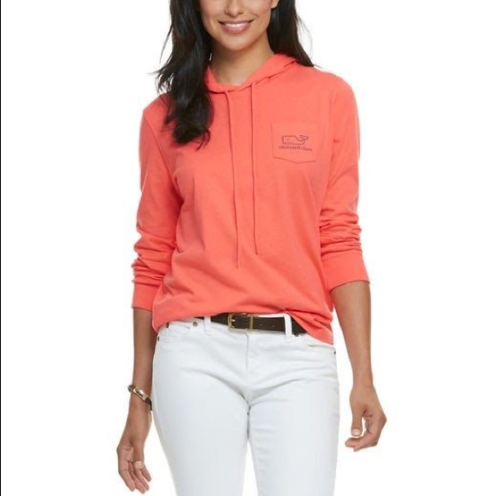 Vineyard Vines Long-Sleeve Whale Hoodie Tee