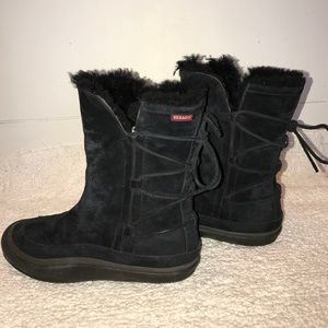 Sebago boot genuine shearling, suede & VIBRAM Sole