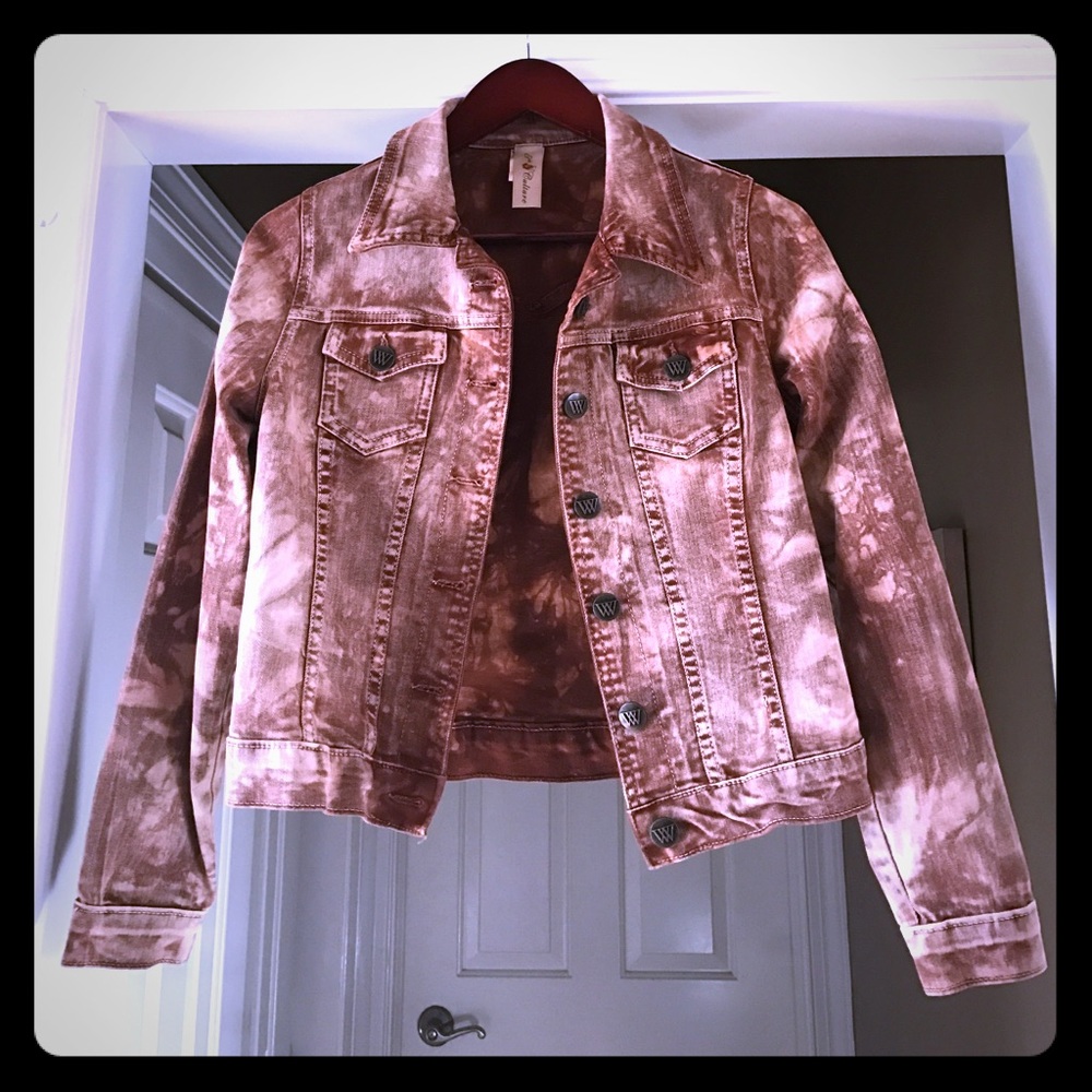 Acid-Washed Jean Jacket