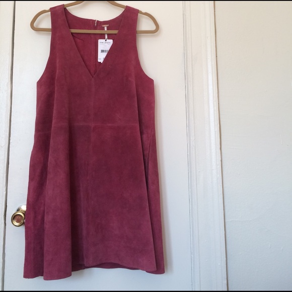 FREE PEOPLE SUEDE TRAPEZE DRESS/TUNIC. NWT🛍 - Picture 1 of 7