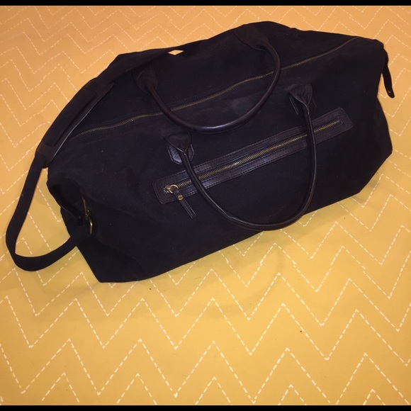 Restoration Hardware soft canvas weekender bag - Picture 4 of 4