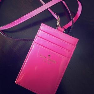 Kate Spade Lanyard & Card Holder
