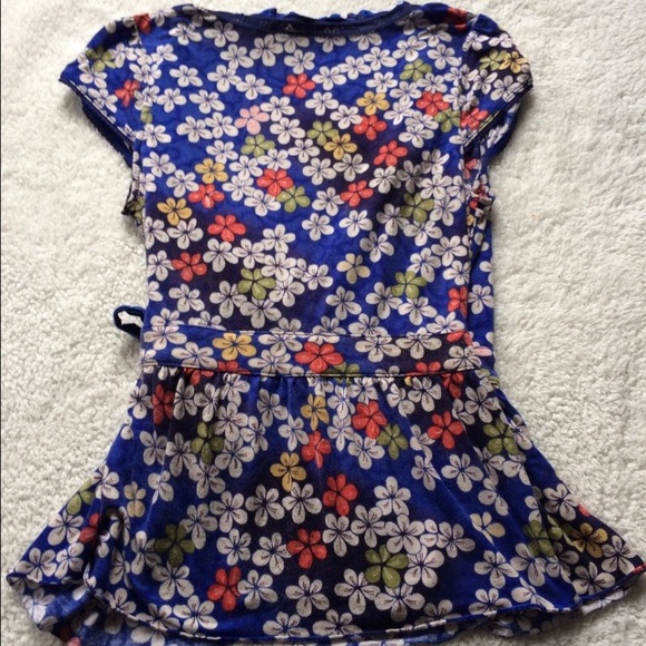 ANTHRO 🍀Clover🍀 floral top - Picture 3 of 4