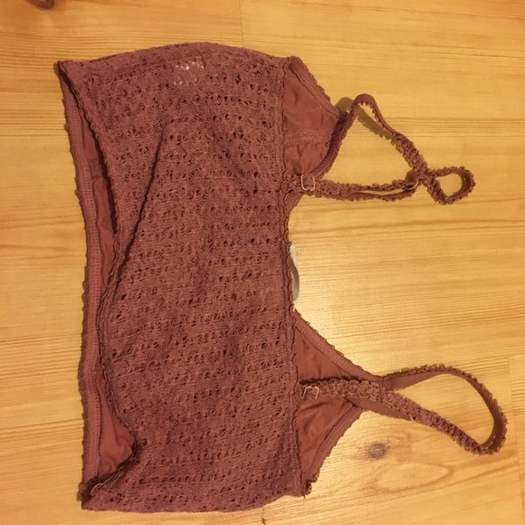 ROSEY COLORED PAC SUN CROP PERFECT FOR SUMMER - Picture 3 of 3