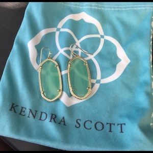 Chalcedony colored Kendra Scott earrings!!!