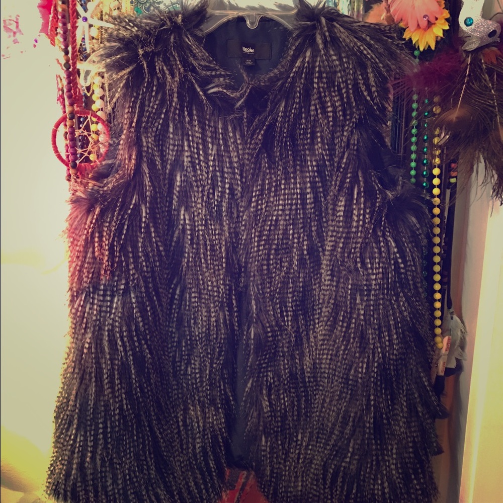 Fur Vest NWOT