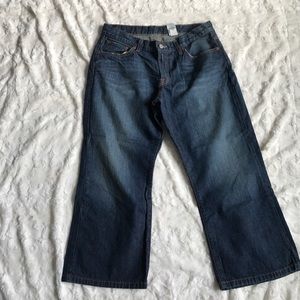 Lucky brand crop jeans Sz 31