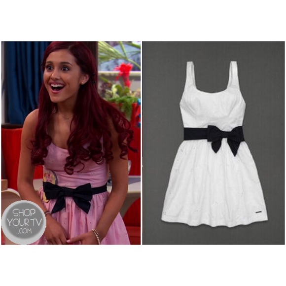 A&F Deep scoop neck sleeveless midi white dress - Picture 2 of 8